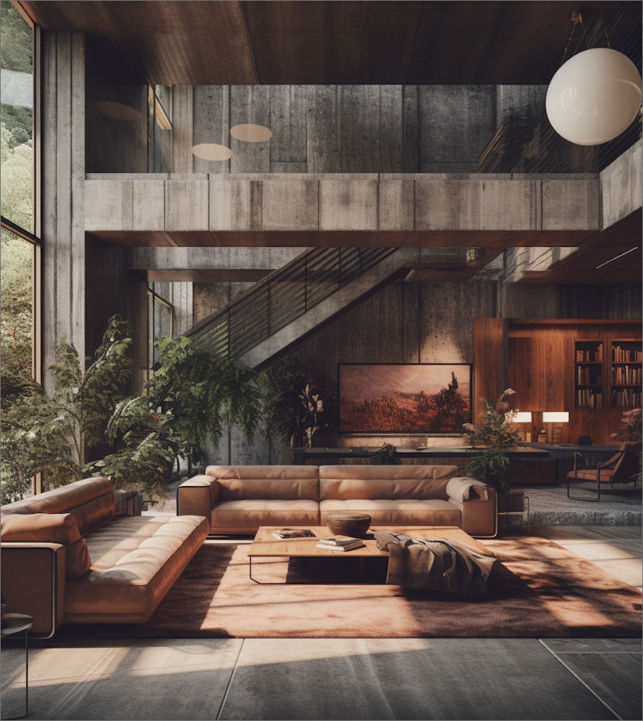 Warm and spacious Suntracks apartment living area